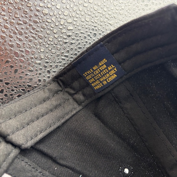 Vintage Sprinter Black/White Embroidered Logo Tire Tracks Retro Hat - Picture 9 of 9